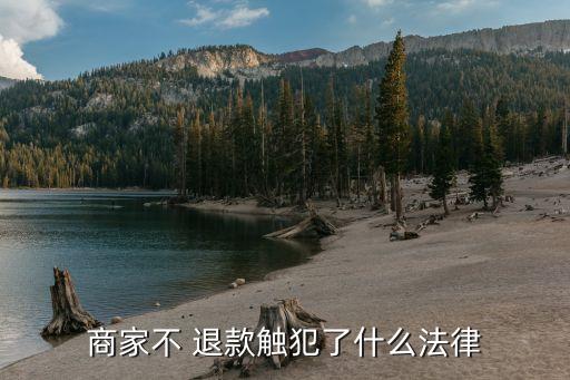 商家不 退款觸犯了什么法律