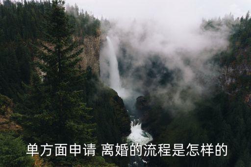 單方面要求離婚怎么走程序,女方提出離婚男方不同意怎樣處理