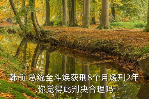 韓前 總統(tǒng)全斗煥獲刑8個(gè)月緩刑2年,你覺(jué)得此判決合理嗎