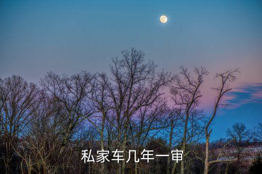  私家車幾年一審