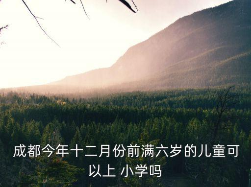 成都小學(xué)入學(xué)政策,2023年成都小學(xué)入學(xué)政策