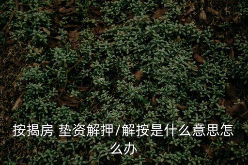 墊資是什么意思,金融公司墊資是什么意思