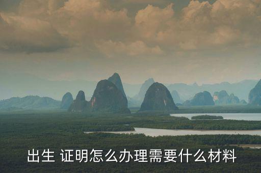 出生證明怎么開,1980年出生證明怎么開