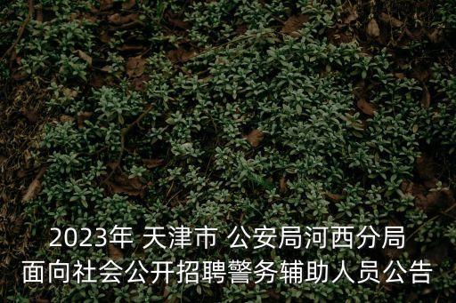 天津公安