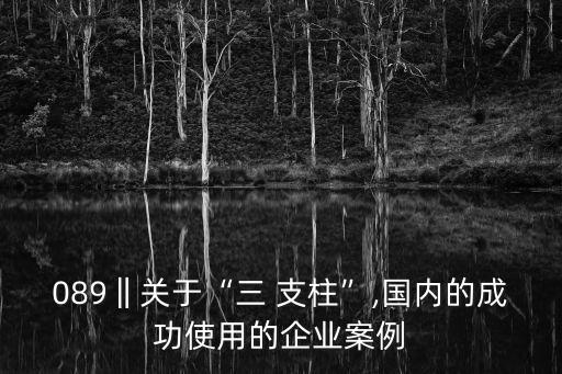 三支柱