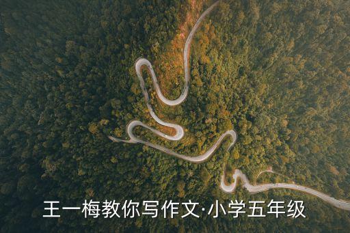 王一梅教你寫作文·小學(xué)五年級(jí)