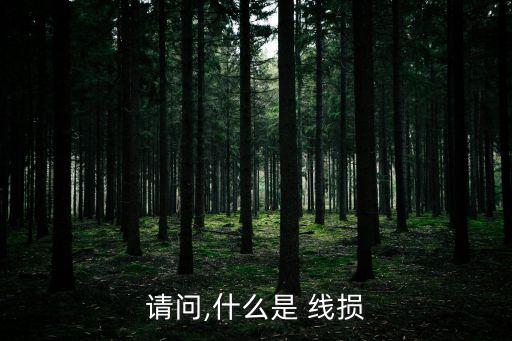 請問,什么是 線損