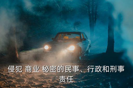 商業(yè)秘密法