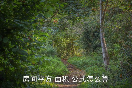 房間平方 面積 公式怎么算