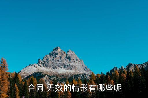 合同法規(guī)定無效合同由法院認定