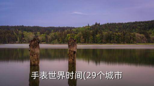 手表世界時間(29個城市