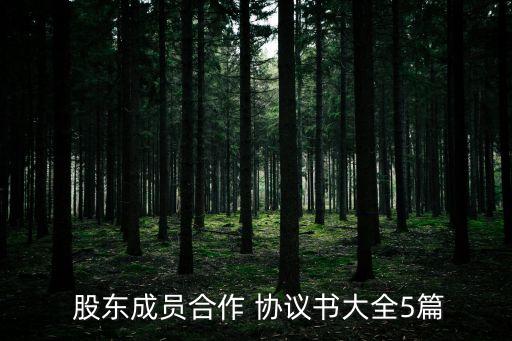 有限公司股東協(xié)議書(shū)范本,股東協(xié)議書(shū)范本合同