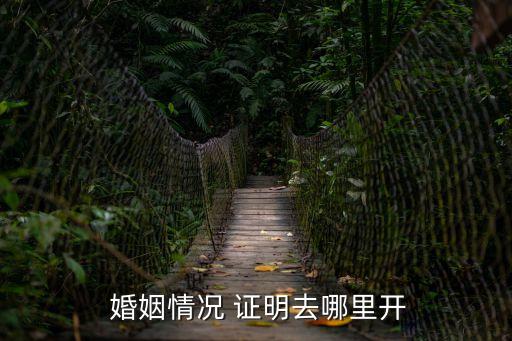 婚姻證明
