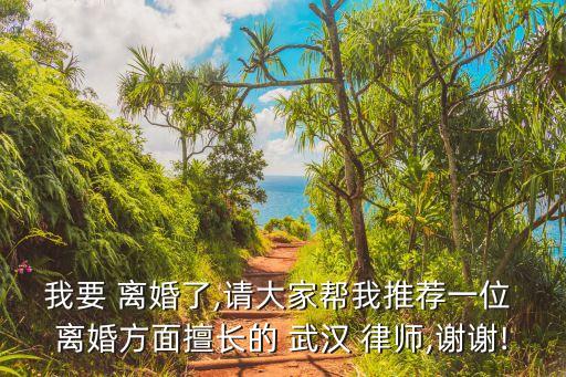 武漢離婚律師