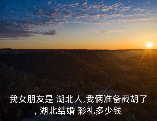 我女朋友是 湖北人,我倆準(zhǔn)備截胡了, 湖北結(jié)婚 彩禮多少錢
