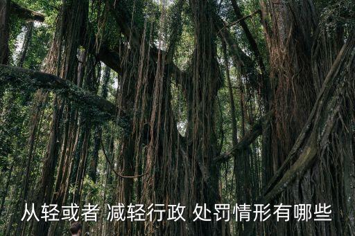 減輕處罰