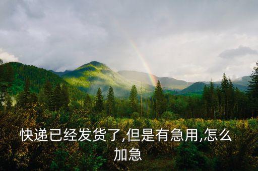 加急