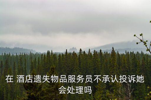 在酒店