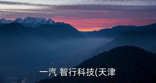 一汽 智行科技(天津