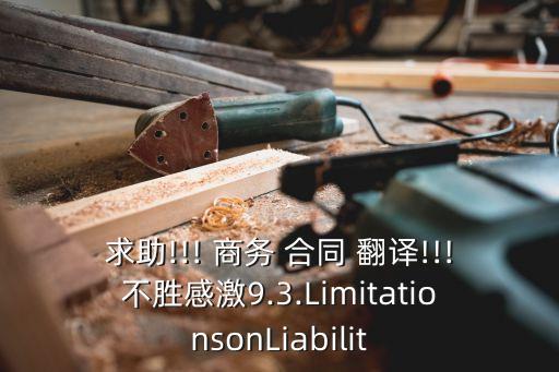 商務(wù)合同與協(xié)議的翻譯