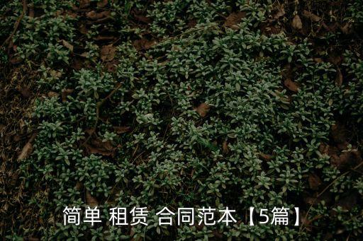公司租賃合同模板