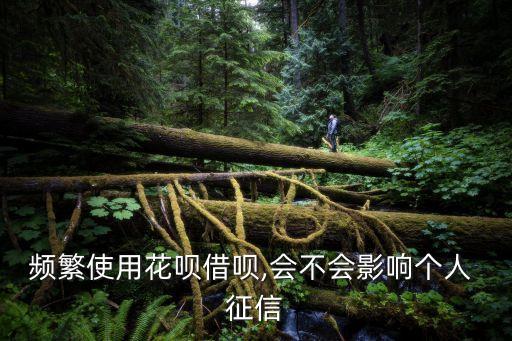 頻繁使用花唄借唄,會不會影響個人 征信