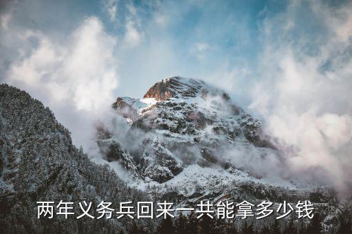 當(dāng)兵2年退伍后給多少錢,大學(xué)生當(dāng)兵2年退伍后給多少錢