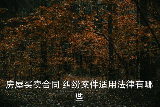 新民法典關于房產(chǎn)糾紛,房屋買賣合同無效判決