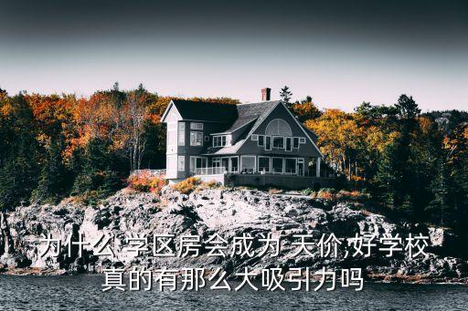 為什么 學區(qū)房會成為 天價,好學校真的有那么大吸引力嗎