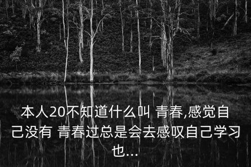 沒(méi)有青春的青春