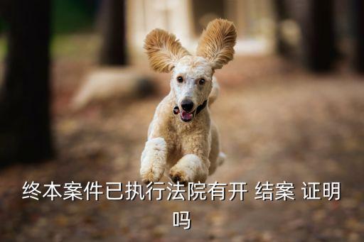 結(jié)案證明