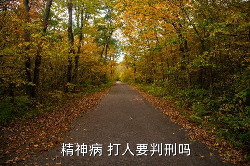 精神病打人犯法嗎,有精神病的人打人法律怎么處理