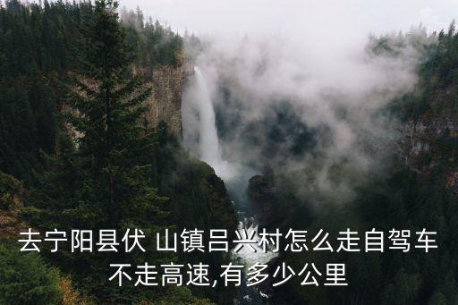 去寧陽縣伏 山鎮(zhèn)呂興村怎么走自駕車不走高速,有多少公里