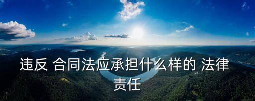 合同屬于什么法律責(zé)任,虛假合同的認(rèn)定和法律責(zé)任