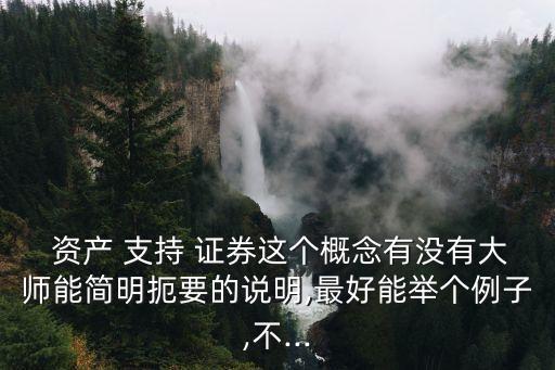資產(chǎn)支持證券