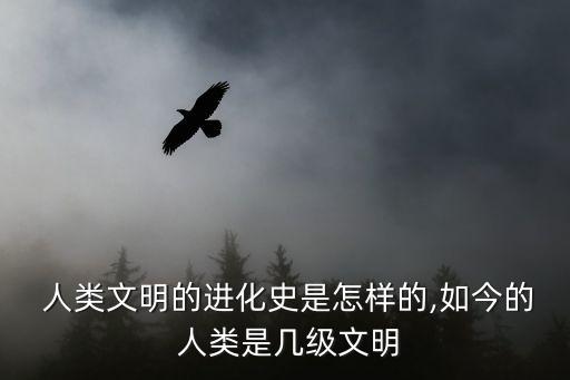  人類文明的進化史是怎樣的,如今的 人類是幾級文明