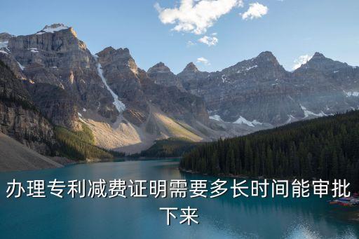 專利費(fèi)減備案系統(tǒng)