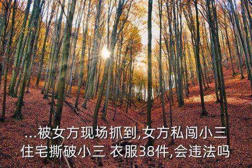 扒小三衣服,捉到老公和小三在一起該怎么辦