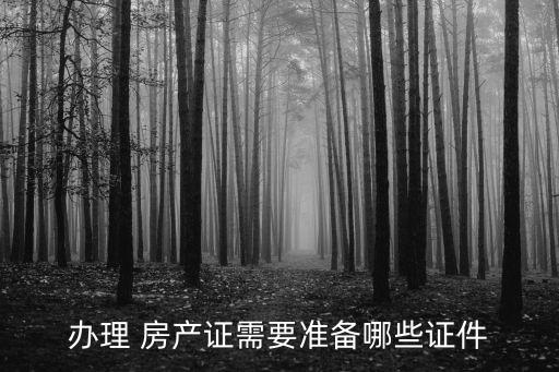 辦房產(chǎn)證需要什么,第一次辦房產(chǎn)證需要什么資料