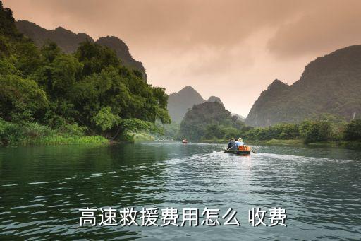  高速救援費用怎么 收費