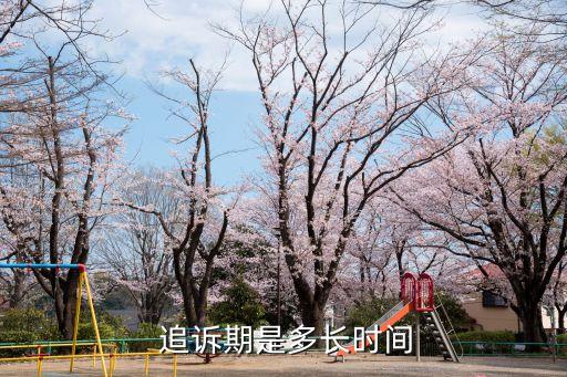 追訴期