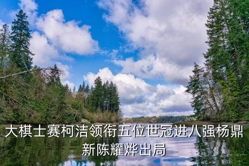 大棋士賽柯潔領(lǐng)銜五位世冠進(jìn)八強(qiáng)楊鼎新陳耀燁出局