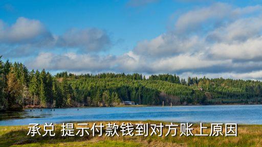 提示承兌
