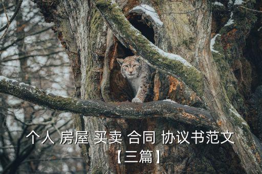 房屋買賣合同協(xié)議范本,個人房屋買賣合同協(xié)議范本模板圖片