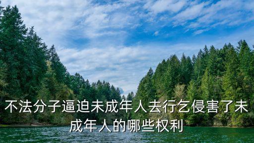 不法分子逼迫未成年人去行乞侵害了未成年人的哪些權(quán)利