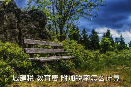 城建稅和教育費(fèi)附加怎么算,2023城建稅和教育費(fèi)附加怎么算