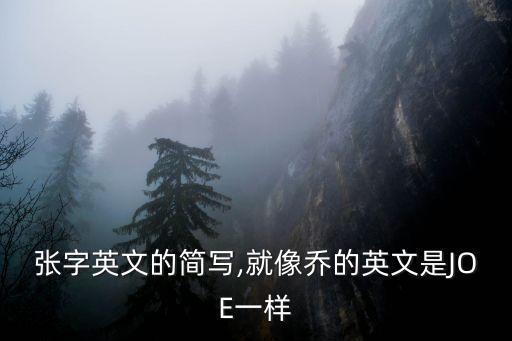 張在英語里翻譯成什么