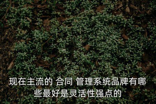 合同管理軟件系統(tǒng)有哪些,excel合同管理軟件
