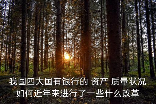 資產(chǎn)質(zhì)量