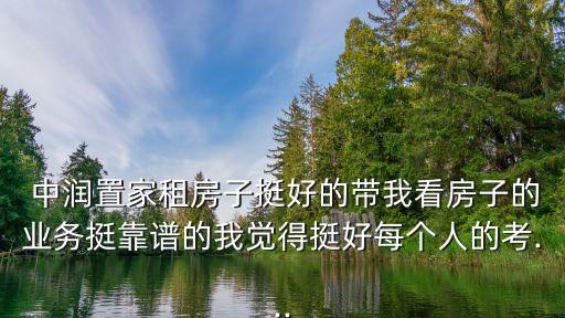 中潤置家,重慶中潤置家